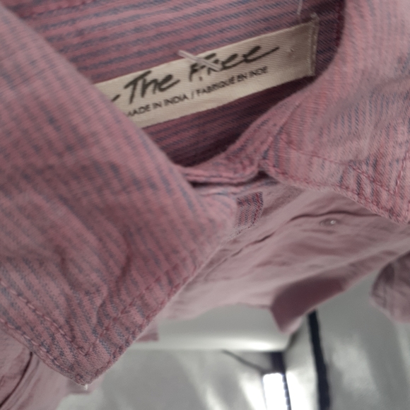 FREE PEOPLE Chemise Cardiff Buttondown - Picture 4 of 10